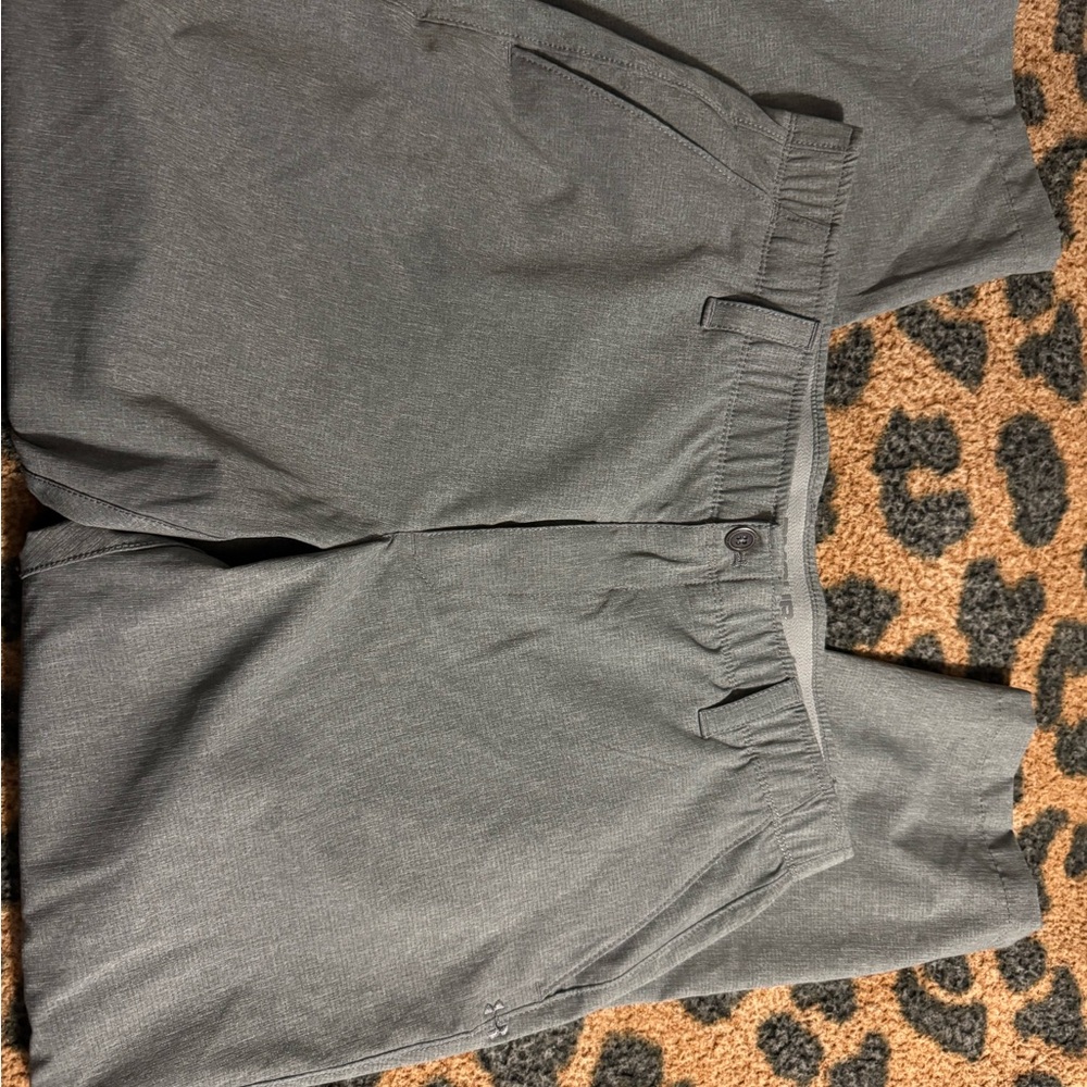 Under Armour Gray Buttoned Pants
